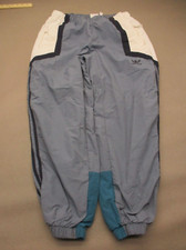 ADIDAS Size L Womens Multicolor Elastic Waist Zip Pockets Jogger Track Pants 150