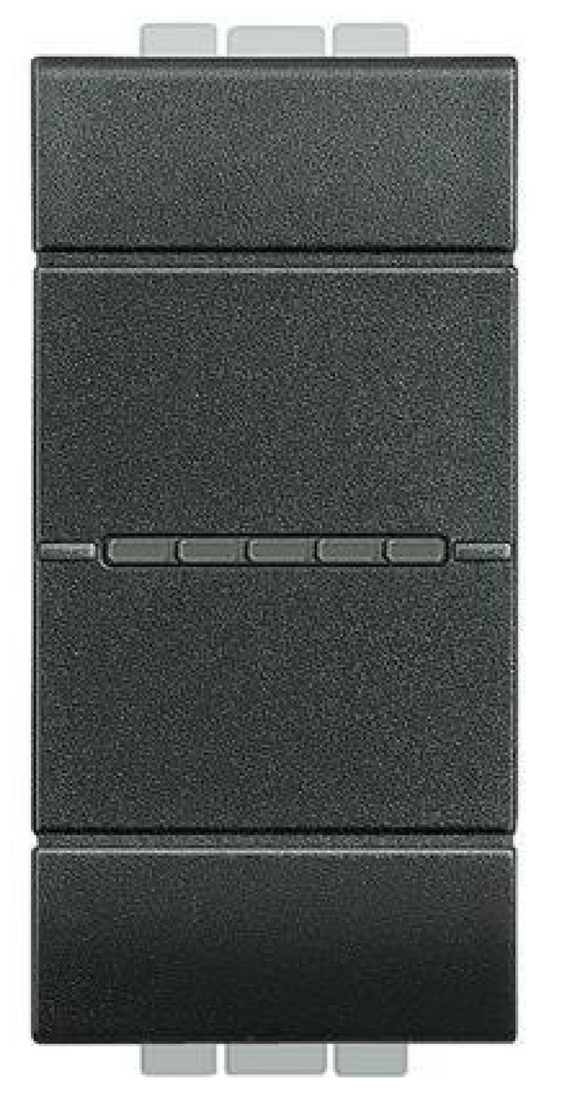 BTICINO LL - INTERRUTTORE ASSIALE AX 1P 10A 1M ANTRACITE 1P 10 AX 250VAC
