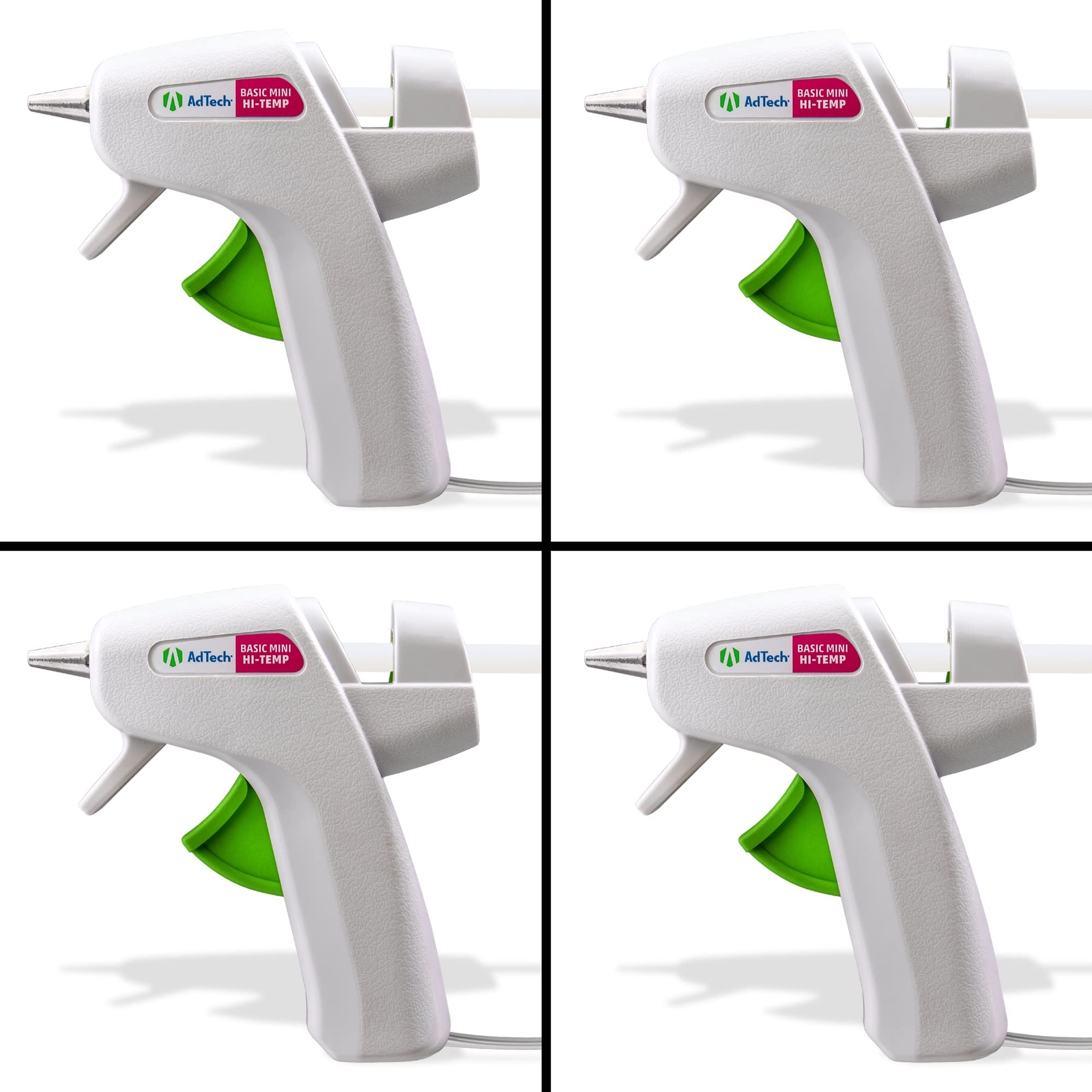 AdTech High Temp Mini Size Hot Glue Gun 4pk
