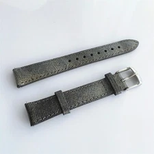 Michele Watch Band 16 mm for Michele Watches, Saffiano Leather
