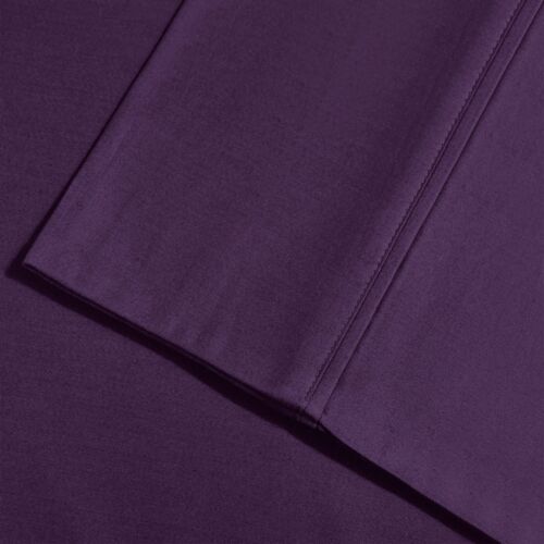 Cotton Blend 800 Thread Count Solid Deep Pocket Bed Sheet Set - Picture 38 of 50