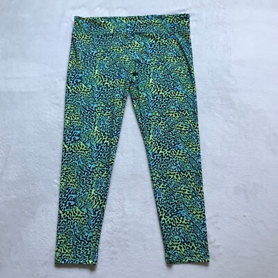 No Boundaries Animal Print Juniors Sueded Ankle Leggings XXXL (21)Waist 39'' NWT
