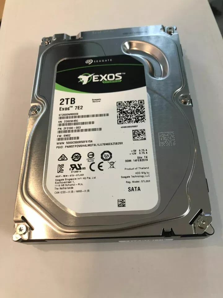 Seagate ST2000NM0008 2TB 7200RPM 3.5