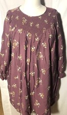 A new day womens tunic dress floral multicolored size 2XL