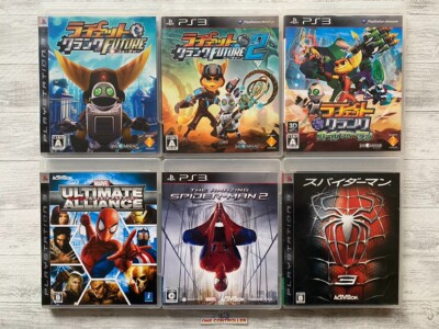 SONY PS3 Ratchet And Clank Future & Marvel Ultimate Alliance 
