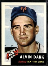 1991 Topps Archives 1953 Design #109 ALVIN DARK New York Giants