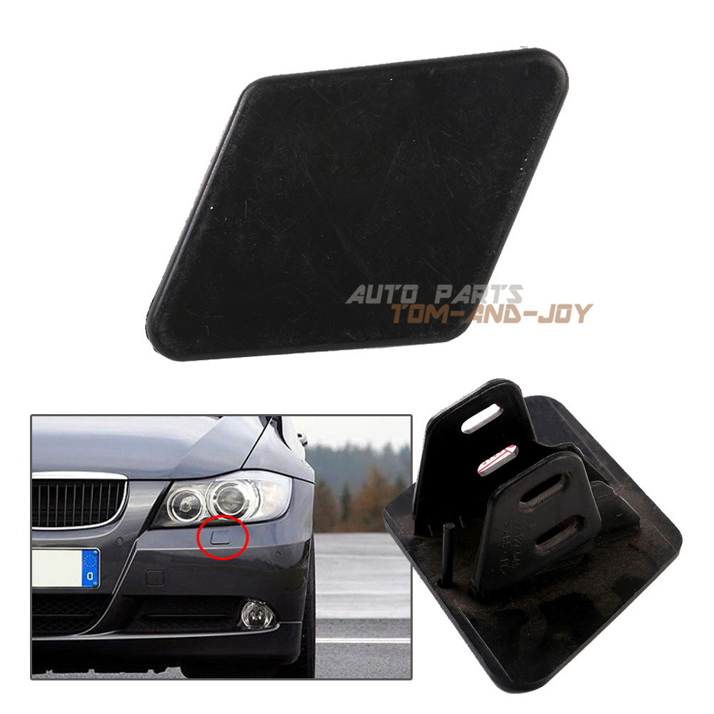 Left Front Bumper Washer Nozzle Flap 61678031307 For BMW E90 E91