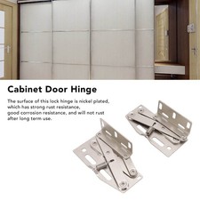 —Cabinet Door Hinge Door Scissor Hinge Steel 45 Degree For Cupboard