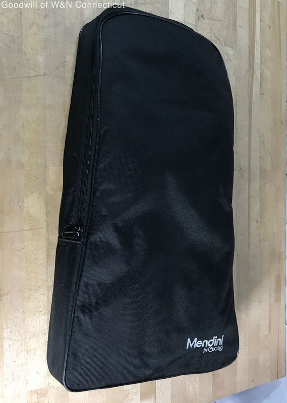 Mendini by Cecilio Student Percussion Bell Kit Glockenspiel Practice Pad Case