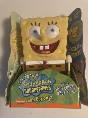 Vintage  Nickelodeon Mattel Eye-Poppin' Talking Spongebob Squarepants. See Desc