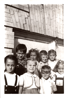 #ad #ad McKinley School Kindergarten Class of 1941 Wisconsin WI Vintage Photo $4.99