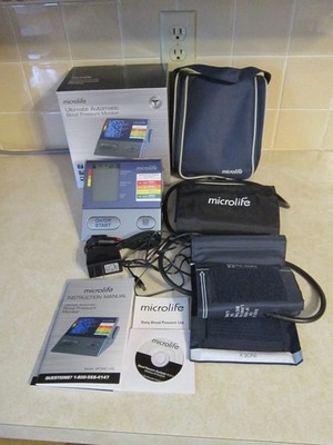 Microlife Blood Pressure Monitor Ultimate Automatic Model #MC1-PC