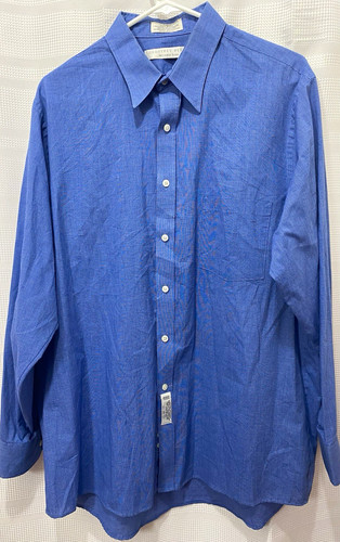 Geoffrey Beene, 90’s Vintage Geoffrey Beene Dress Shirt 16.5 34/35 Wrinkle Free Made in USA