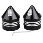 Spike Front Axle Nut Cover For Harley Dyna Road King Electra Glide Ultra Classic