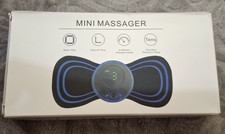 Mini EMS TENS Massager Set Muscle Stimulator Rechargeable 2 Units