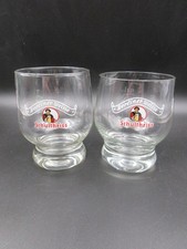 2x &auml;ltere Gl&auml;ser Schultheiss  BERLINER WEISSE 0,3L Gravur  Sammlerglas
