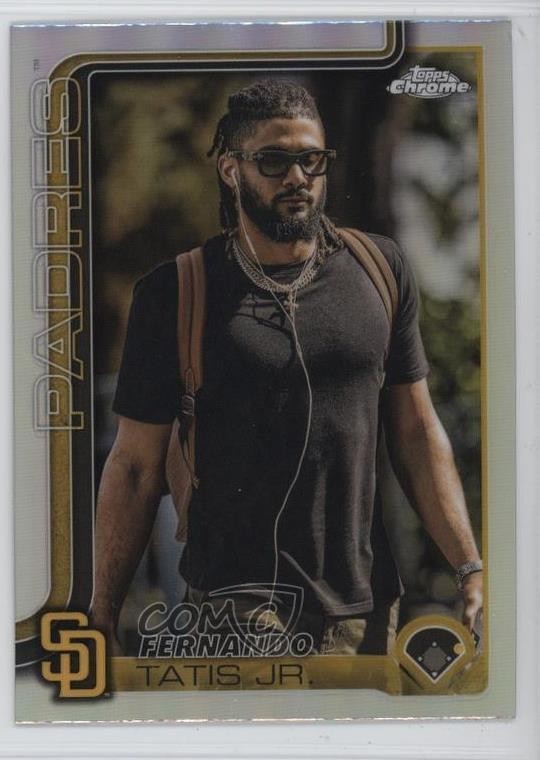 2025 Topps Chrome Image Variation SP Image Variation Fernando Tatis Jr #159 tw0