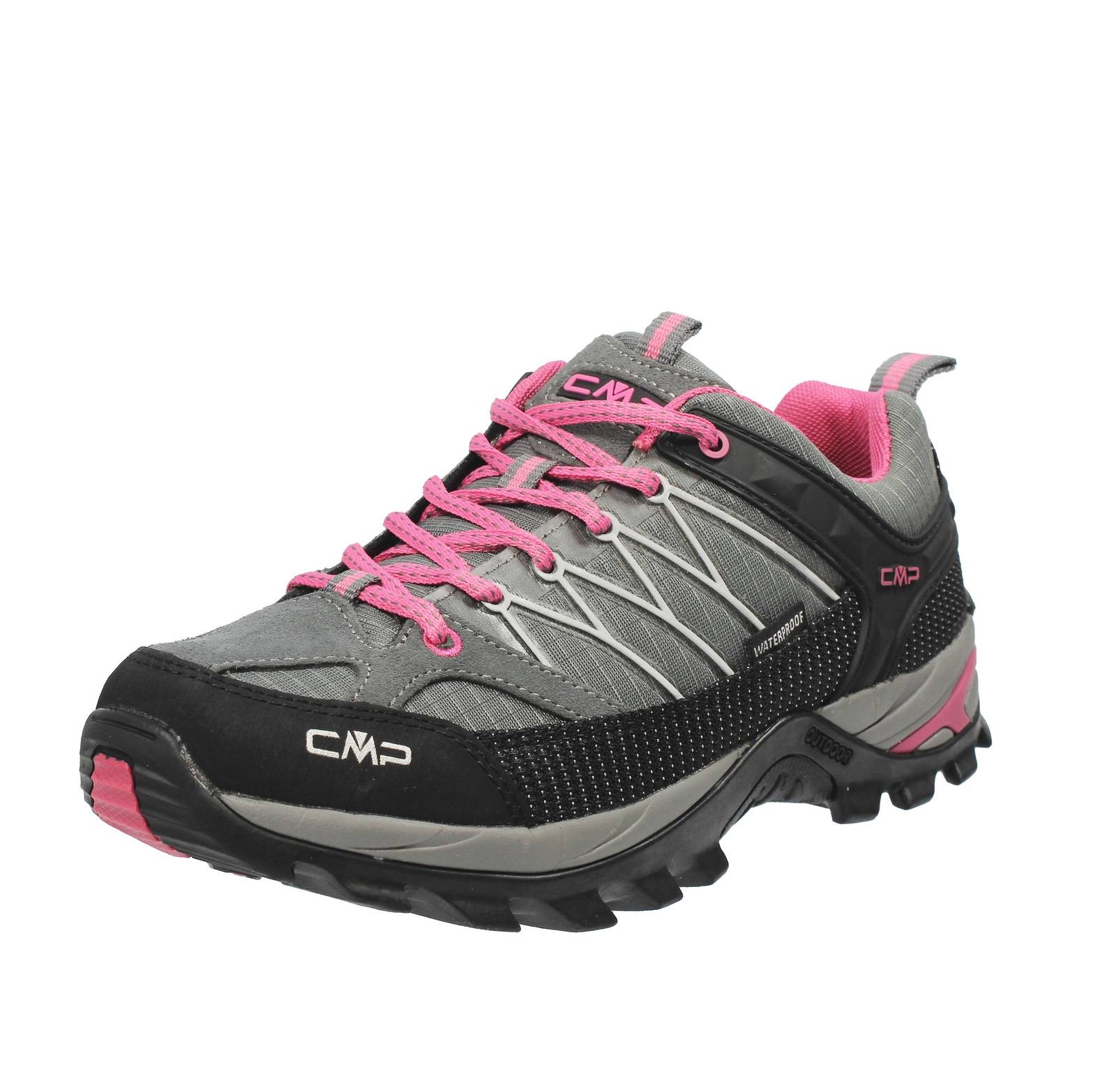 Cmp Rigel Low Wp - Trekkingschuhe Waterproof Grau - Gre 37 246 cm Schuhe 18390₽