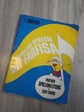 Farfisa Hefte Für Orgel und Anleitung
