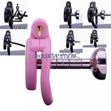 Small Sissy Negative Chastity Cage Male Lock with 4 Ring Anti-Cheating Device