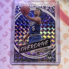 2019-20 Panini Mosaic Overdrive De'Aaron Fox #2