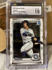 2020 Bowman Chrome #BCP-175 Julio Rodriguez Prospects Mojo Refractor