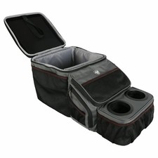 Auto Drive Backseat Organizer with Cup Holders and Storage.