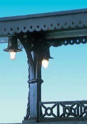 Brawa 5536 HO Maßstab Unter-Dach Montierte Lampe - Schwarz