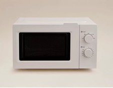 George Home Cream Manual Microwave 17L 700W BRAND NEW IN THE BOX FREE DELIVERY