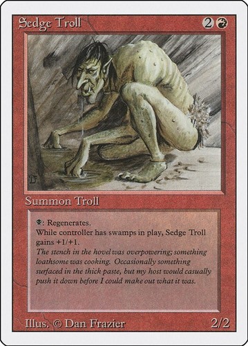 Sedge Troll - 174 - MP - Revised Edition
