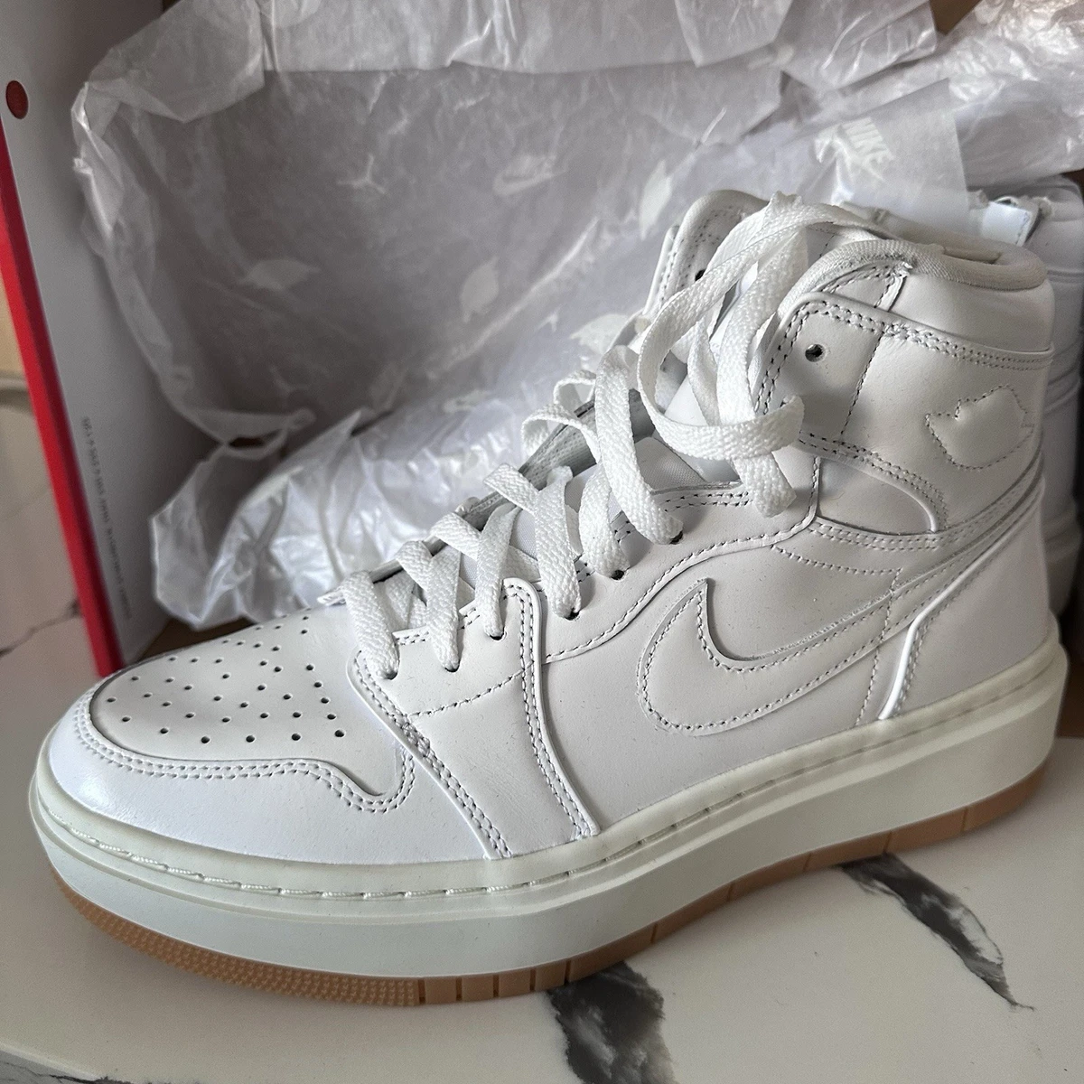 Jordan 1 Elevate SE High White Gum W for sale | eBay