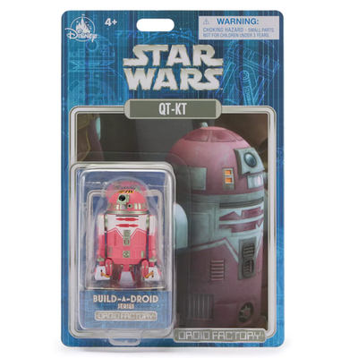 Star Wars QT-KT Build-A-Droid フィギュア QT-KT Droid Factory Figure Build-A-Droid Series Disney Parks Star