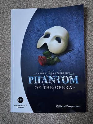Phantom of the Opera Official Theatre Programme His Majestys Theatre London