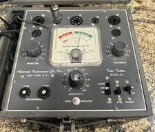 ACCURATE INSTRUMENT Co. Model 151 Vacuum Tube Tester with Manual Booklet