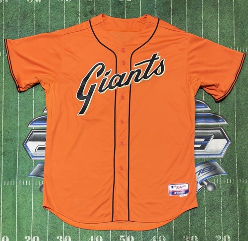 Vtg MLB San Francisco Giants Baseball Jersey Majestic 52 cool base