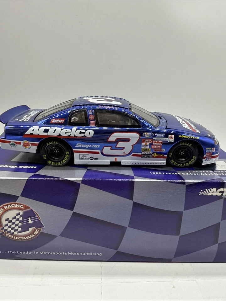 ACTION DALE EARHARDT JR NO3 ACDELCO ПОСЛЕДНИЙ КРУГ ВЕКА 1999 MONTE CARLO1:24 - Изображение 2 из 4