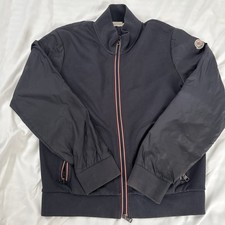 Giacca primaverile Monclair blu navy taglia grande