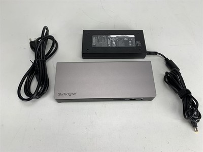 StarTech Thunderbolt 3 Dock Dual Monitor 4K 60Hz TB3 Laptop Docking Station