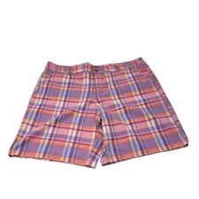 Shorts Preppy Y2K Merona Plaid Pink Bermuda Lightweight Shorts  Size 14