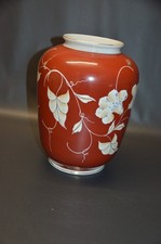 Große Vase - Spechtsbrunn - Handgemalt - 27,5 cm hoch