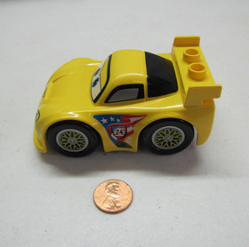 LEGO DUPLO JEFF GORVETTE CAR VEHICLE from DISNEY Pixar Movie Cars Set #6133 #4
