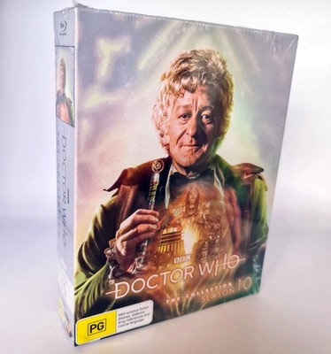 Doctor Who Classic Collection Series Season 10 Bluray SEALED AND NEW Jon Pertwee
