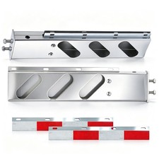 30 Spring Loaded Stainless Steel Mud Flap Hanger Oval Light Cutout 2.5 Bolt 30 Spring Loaded Stainless Steel Mud Flap Hanger Oval Light Cutout 2.5 Bolt