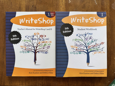 WriteShop Student Workbook AND Teacher's Manual for WriteShop 1&2, 5TH EDITION