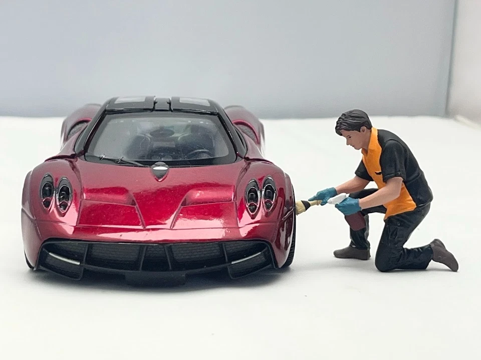 Figura In Resina Per Modello Da Collezione 1/24 American Diorama 24601 - Immagine 3 di 4