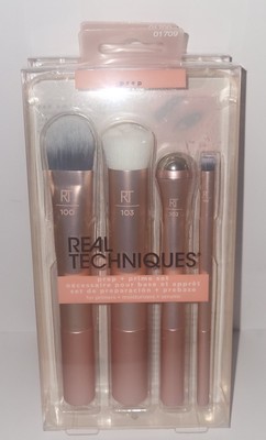 REAL TECHNIQUES Prep + Prime Set /for primer + moisturizers + serums