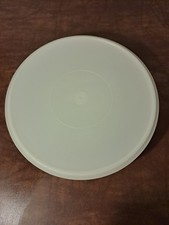 Vintage Tupperware 242-5 Round Carrier  Lid 12  Round 2  Deep Pie Cupcake Cooki