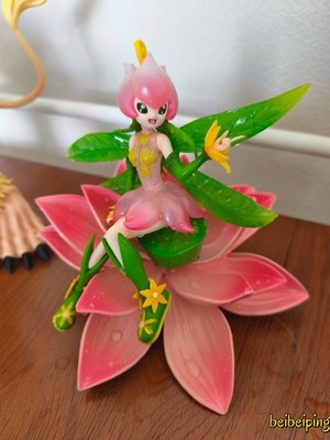 Lillymon Fairy Pixie DIGIMON Classic Anime PVC Figure Model Statue 5.5'' [No Box]