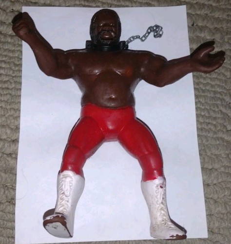 WWF USED JUNKYARD DOG 1986 LJN ACTION FIGURE WWE P...