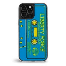 Funda de teléfono Liberty Force gravedad cero para iPhone 13, diseño bordado